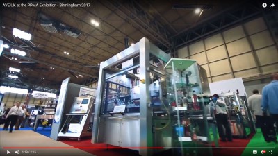 Un video direttamente da Birmigham – AVE UK al PPMA Show!